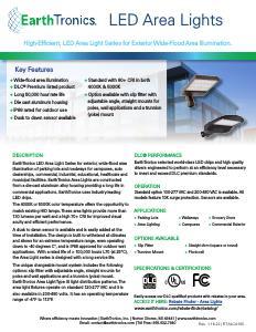 Thumbnail for Document earthtronics-area-lights-brochure